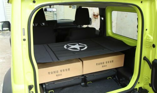 Black Canvas Car Rear Trunk Cargo Luggage Shade Cover For Suzuki Jimny 2019-2020