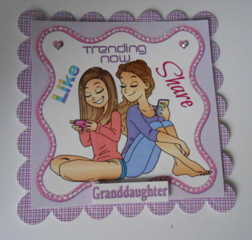 PACK 2 TEXTING FRIENDS EMBELLISHMENT TOPPERS FOR CARDS OR CRAFTS 5 THEMES 