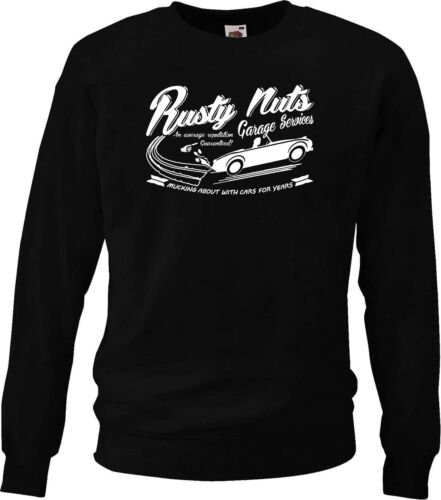 Austin Healey Frogeye Sprite /"Rusty Nuts Garage Services Sweat-shirt
