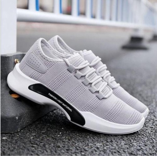 Hot Mens Running Lightweight Round Toe Safety Work Shoes Mesh Stylish Sneakers