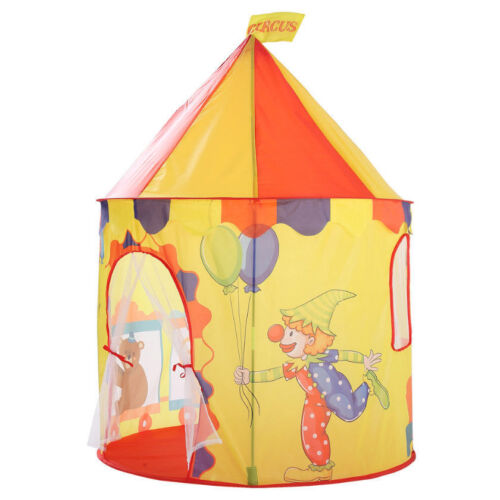 Kids Play Tent Clown Bear Castle Indoor Outdoor Park Garden Children Playhouse