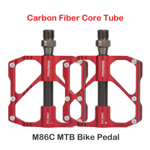 PROMEND Sealed Bearing MTB Road Bike Pedal 9//16/'/' Flat Aluminum Bicycle Pedals