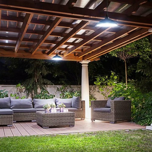 AußEn Indoor Solar Leuchte mit Fern Bedienung 12 LED Bewegungs Melder Solar D6K4