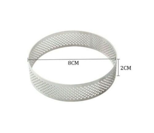 Stainless Steel Cake Round Mousse Mold Ring Mould Pizza DIY Bakeware Baking Tool 