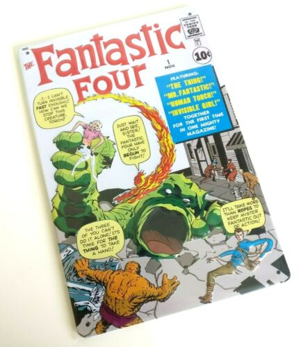 Tin Sign 10.5 Inch X 7 Inch The Fantastic Four Vintage Style 3D Effect Metal