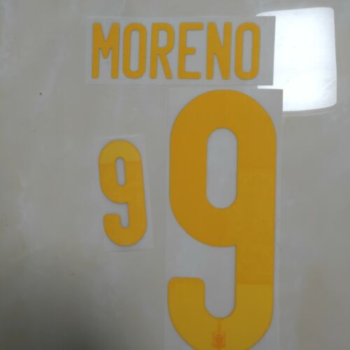 2020 Rodrigo Moreno Spain Football Jersey Shirt Nameset Number Name Print ID 