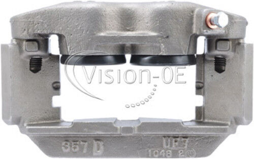 Disc Brake Caliper-Caliper with Installation Hardware Front Left Vision OE Reman