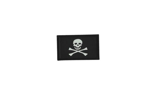 Patch printed embroidered travel souvenir biker backpack flag  pirate skull 