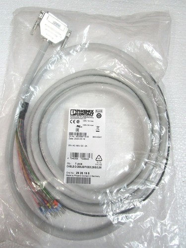 Details about / PHOENIX CONTACT D-SUB CABLE-D-25SUB//F//OE//0,25//S//3,0M 2926195