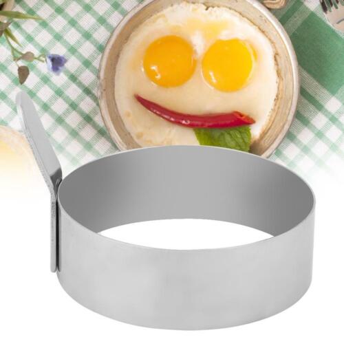Stainless Steel Round Pancake Mould Fried Egg Rings Mold Cooking Kitchen Tools 