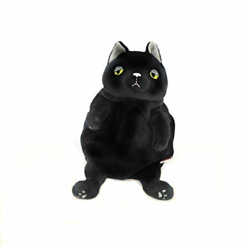 Mochineko Cat Stuffed Plush Doll Black KURO S 