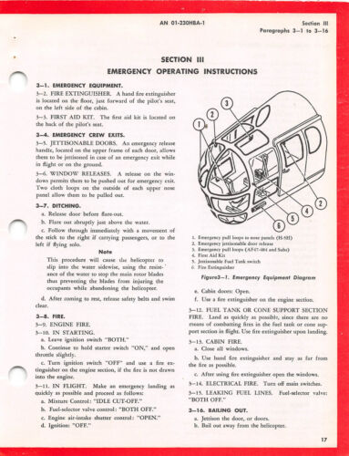 H-5/HO3S-1 Flight Operating Instructions Flight Handbook Flight Manual CD 