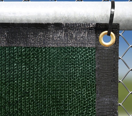 4/' x 50/' Green Fence Privacy Screen 150 GSM Windscreen Shade Cover Mesh Fabric