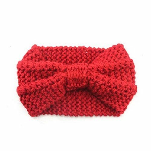 Details about  / Winter Women Headband Wool Solid Ears Protect Knitted Hairband Female Elastic