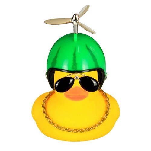 Duck Shape Bicycle Bells Bike Horn Cycling Light Handlebar Horn Alarm SafetyBell
