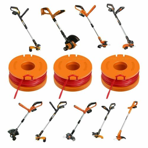 WORX WA0010 PREMIUM Grass Trimmer Edger Spool Line Replacement 13 Pack