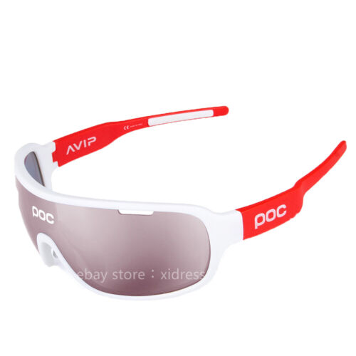 Polarized Cycling Sunglasses with 5 Lenses Driving Sports UV Protection Glasses 