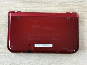 Dual IPS Nintendo New 3DS XL Metallic Red IPS Top Bottom Tested D4404