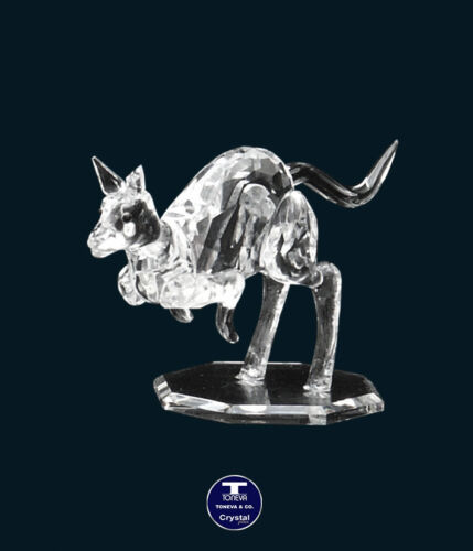 SPECIAL OFFER "XL Kangaroo Leaping" Austrian Crystal Figurine was AU$90.00 