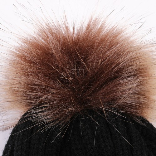 Newborn Baby Kid Boy Girl Warm Cute Winter Kids Baby Knitted Wool Hemming Hats