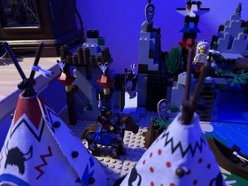 LEGO Western: Rapid River Village (6766) - Complete with Manuel! no box