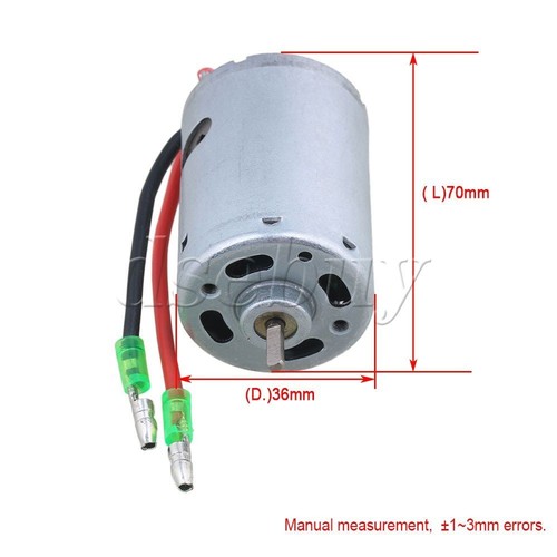 RC1:10 Car 540 Shaft Brush Electric Motor 20000RPM 7.2V-12V with Wire