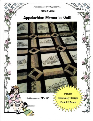 *NEW* APPALACHIAN MEMORIES QUILT QUILTING PATTERN from Primrose Lane