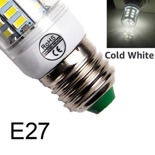 LED Corn Bulb Light 5730 SMD Lamp Incandescent 7-15W E27 E14 24-72 LEDs US 