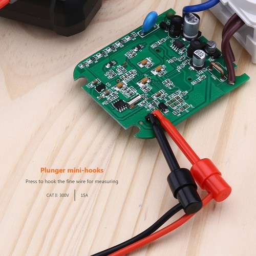 Multimeter Test Lead Set Cable Pen Clips Electronic Test Lead Accessory Kit 8pcs