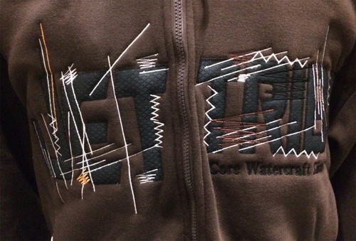 Sweatshirt Jettribe Fleece hoodie zipped stuffed