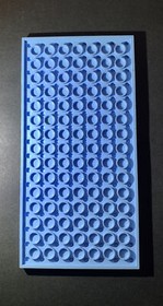 LEGO 92438 Bright Light Blue Brick Light Blue Brick 8x16