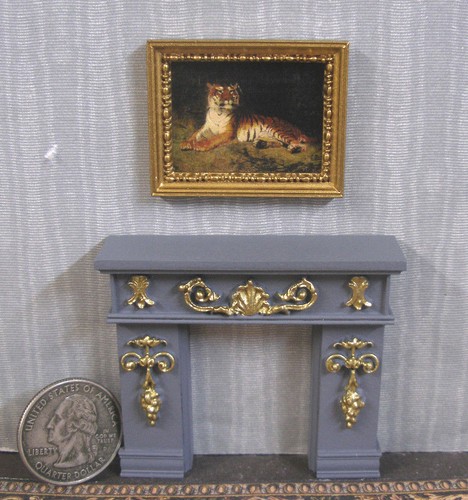 HALF SCALE ~ FRAMED PICTURE ~ Dollhouse ~ 1//24 or 1:12 scale ~ Room Box