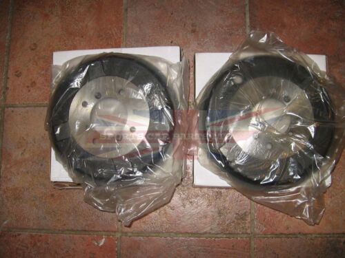 New Pair of MGA Brake Drums 1955-1962 Fits Rear All and Front with Steel Wheels 