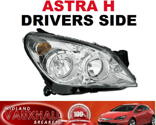 Vauxhall astra h phare projecteur chrome pilotes off côté droit cdti van hatch 