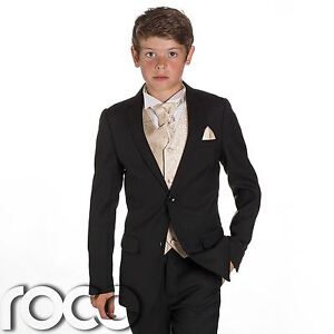 Boys Black Suit, Page Boy Suits, Prom Suits, Boys Wedding Suits