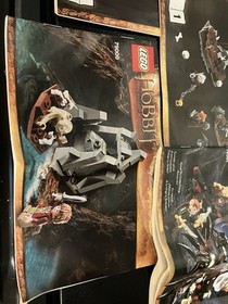 LEGO LOTR Instructions Lot of 5 The Hobbit Lord Of The Rings Missing Pages Read