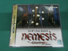 Sega Saturn -- Wizardry Nemesis -- included postcard. *JAPAN GAME!!* SS. 19466