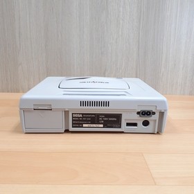 Sega Saturn White Console in box 2 controllers &3 games CIB S928 *US TARIFF PAID