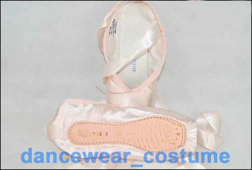 NEW Women/'s Professional Satin Ballet Dance Pointe Shoes Silicone Gel Toe Pads
