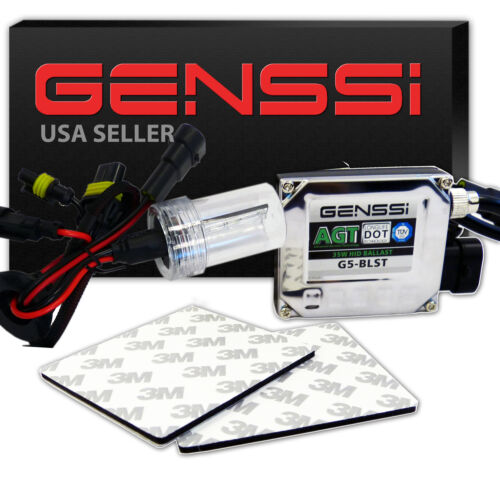 Genssi 35W Motorcycle HID Kit H4 Xenon Bulb Conversion Headlight 6000K White