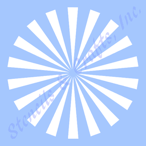 5/" STARBURST STENCIL CELESTIAL TEMPLATE ART PAINT PATTERN BACKGROUND CRAFT NEW