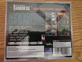 NEW SEALED Tom Clancy's Rainbow Six (Sega Dreamcast, 2000)