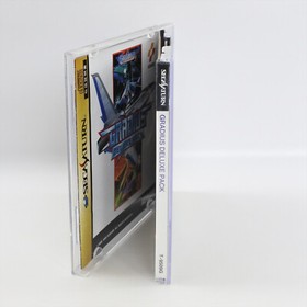 GRADIUS DELUXE PACK with Paper Craft Sega Saturn 2065 ss