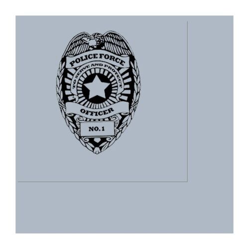 Police Badge Lunch Napkins Birthday Party Supplies law enforcement