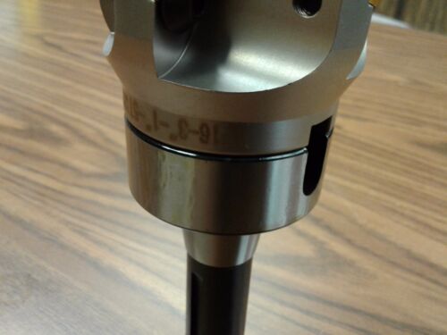 R8 shank face milling cutter  #506-FMT-3 3/" 90 degree indexable face shell mill