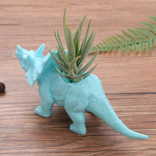 US/_1Pc Dinosaur Vase Flower Pot Potted Planter Container for Home Office Decor
