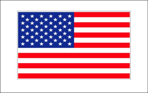 Large American Flag Decal Sticker 28/" x 16/" High Quality Outdoor Durable