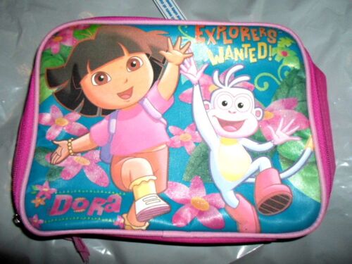 NICKELODEON DORA THE EXPLORER EXPLORERS WANTED INSULATED LUNCH BAG SACK NEW