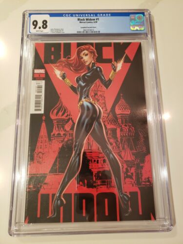 Black Widow 1 J Scott Campbell variant CGC 9.8 Marvel Comics 2020