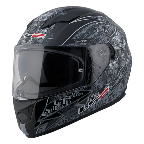 LS2 Full Face Motorcycle Helmet Stream Anti-Hero Adult Sizes
